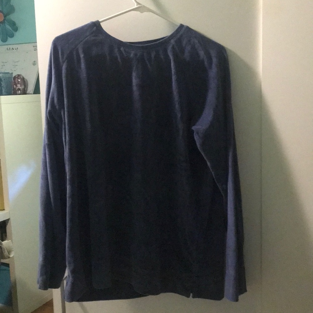 Blue sweatshirt